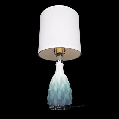 Настольная лампа Mediterraneo 10262T/S LOFT IT белая 1 лампа, основание голубое синее керамика в стиле классический современный  фото 4